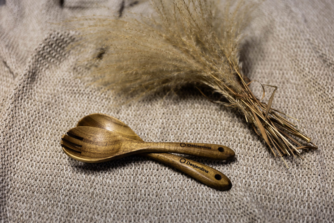 Ustensiles de cuisine en bois personnalisés