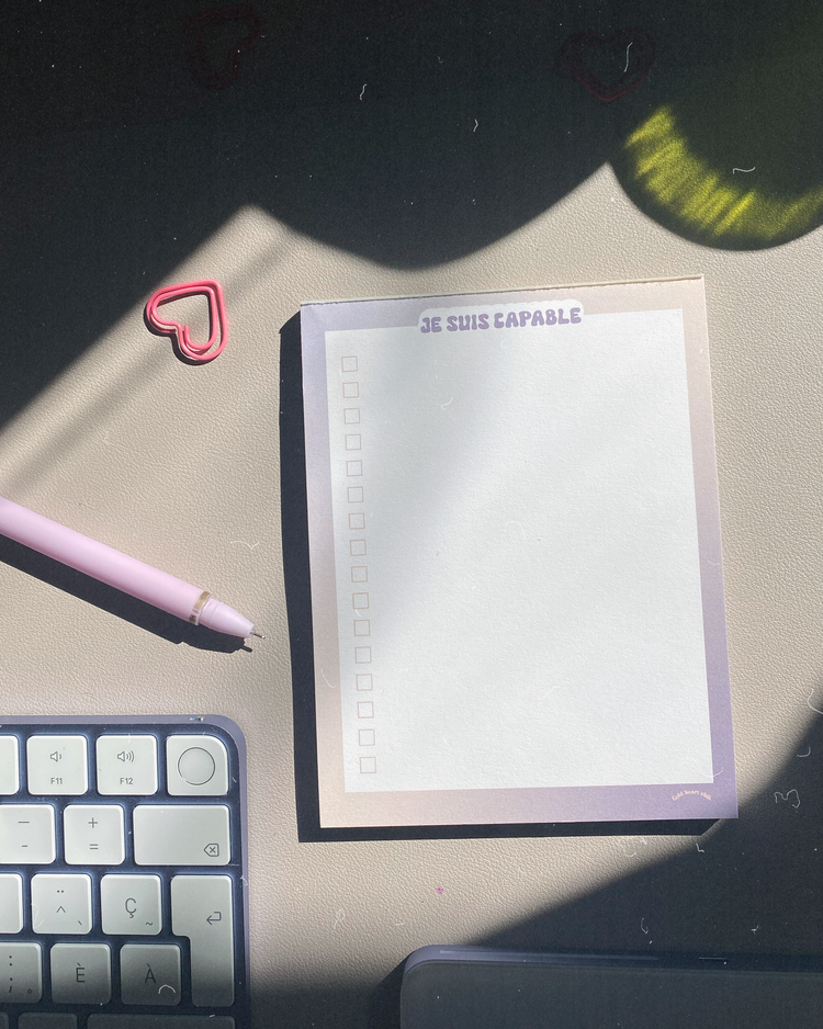 GOLD HEART CLUB | Bloc-notes
