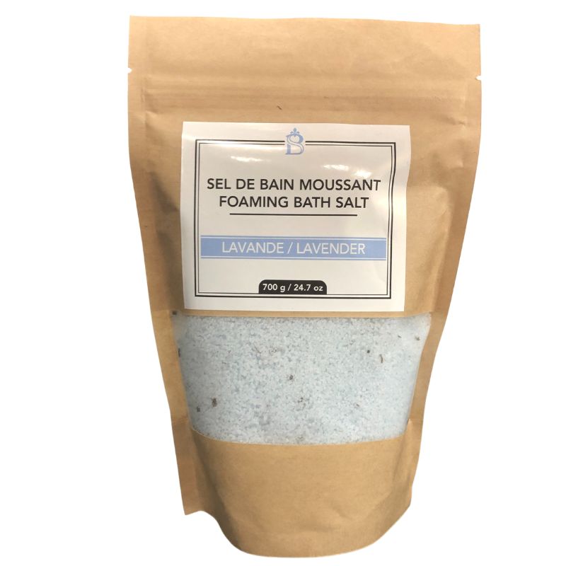 Sel de bain moussant Lavande | Signature Beauregard