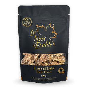 LA NOIX D'ÉRABLE | Pacanes à l'érable 75 gr.