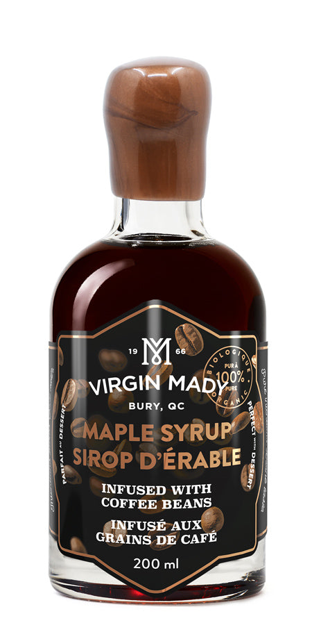 VIRGIN MADY | Sirop d'érable infusé aux grains de café