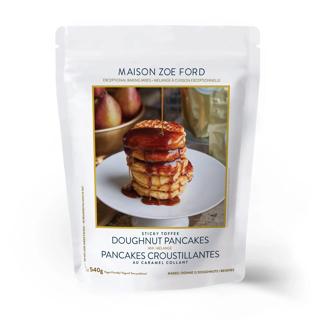 MAISON ZOE FORD | Mélange pour crêpes au caramel collant et aux beignets