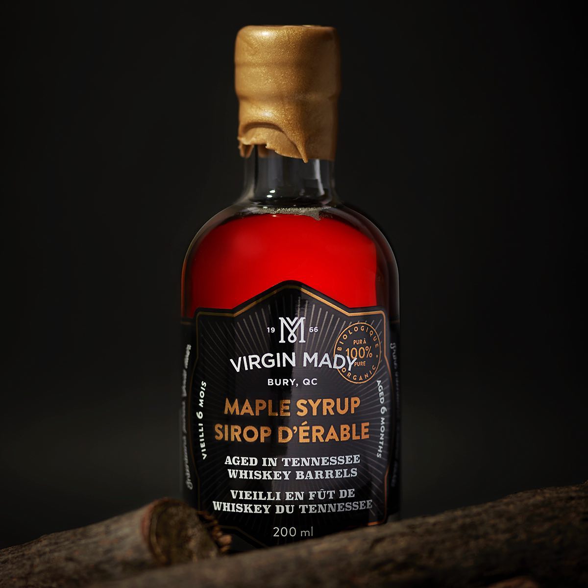VIRGIN MADY | Sirop d'érable au whiskey